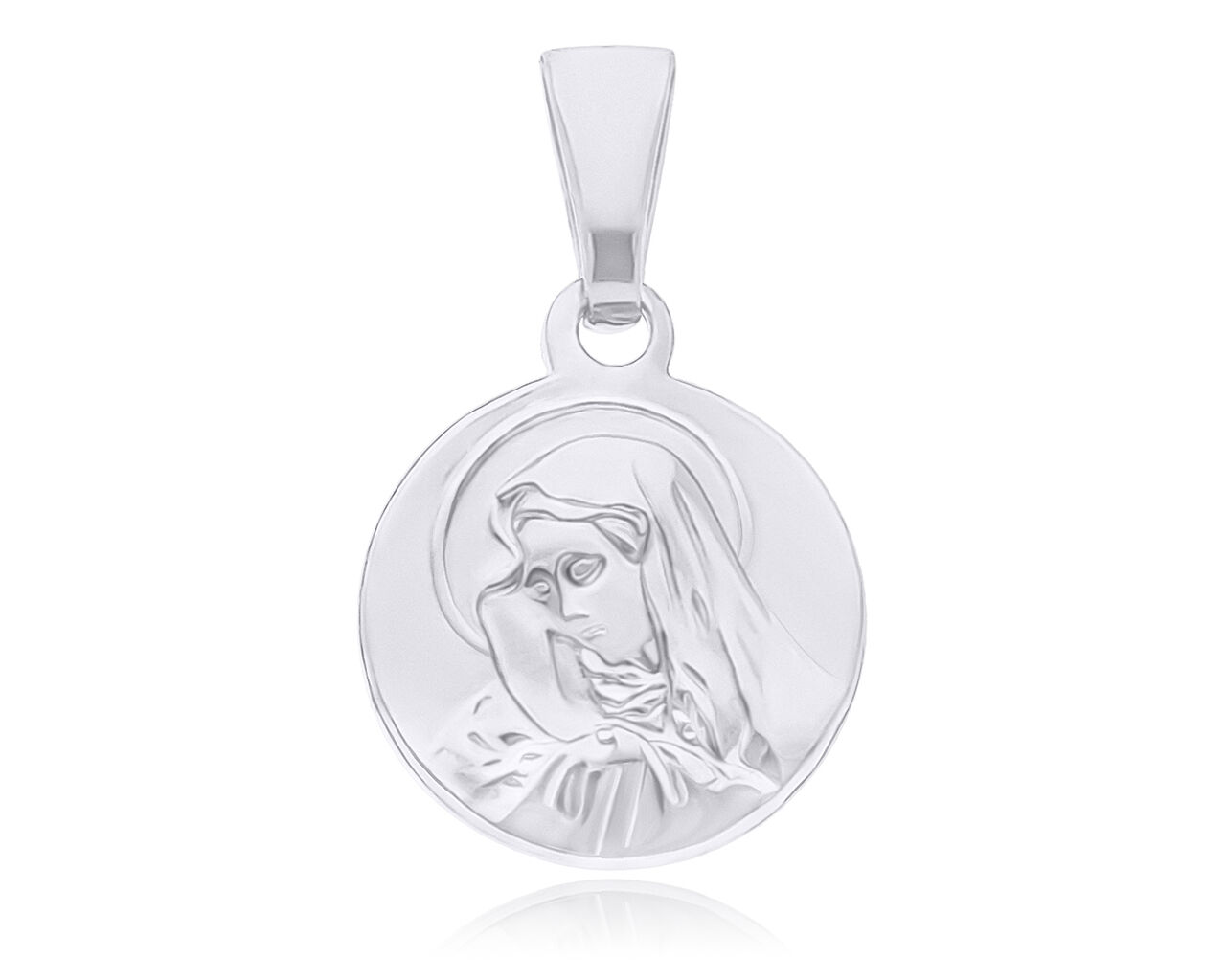 Medalik srebrny Matka Boska Madonna pr.925
