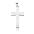 Srebrny krzyżyk męski gładki pr.925 - 2