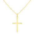 Złoty krzyżyk diamentowany pr.585 - 3