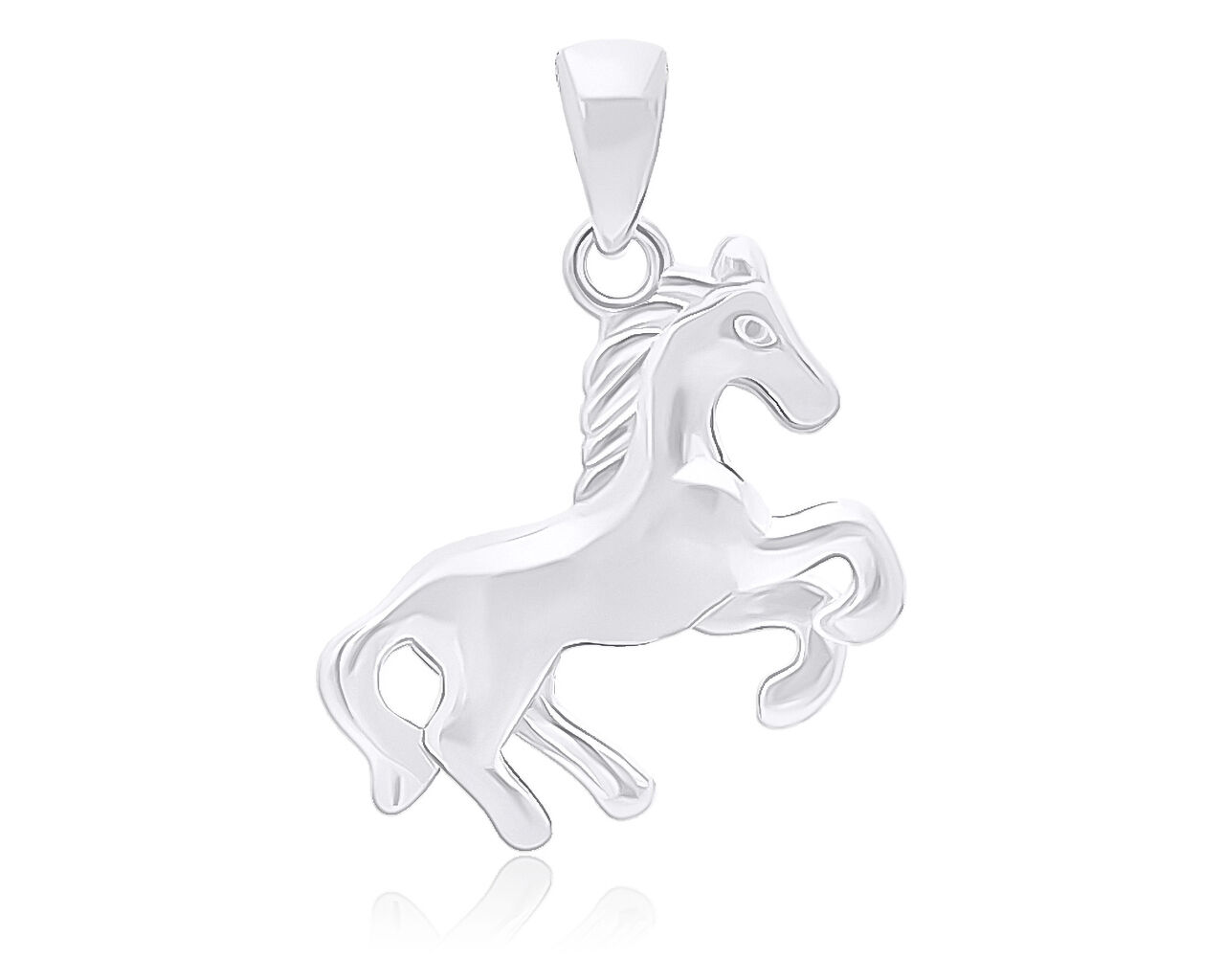 Zawieszka srebrna w kształcie konia