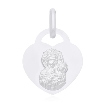 Srebrny Medalik Matka Boska Częstochowska