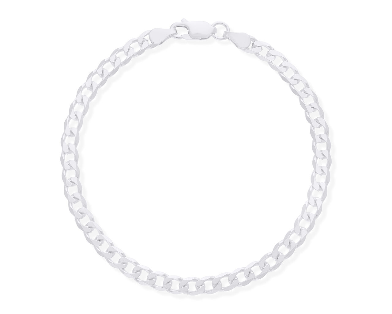 Bransoletka srebrna splot "pancerka" pr.925