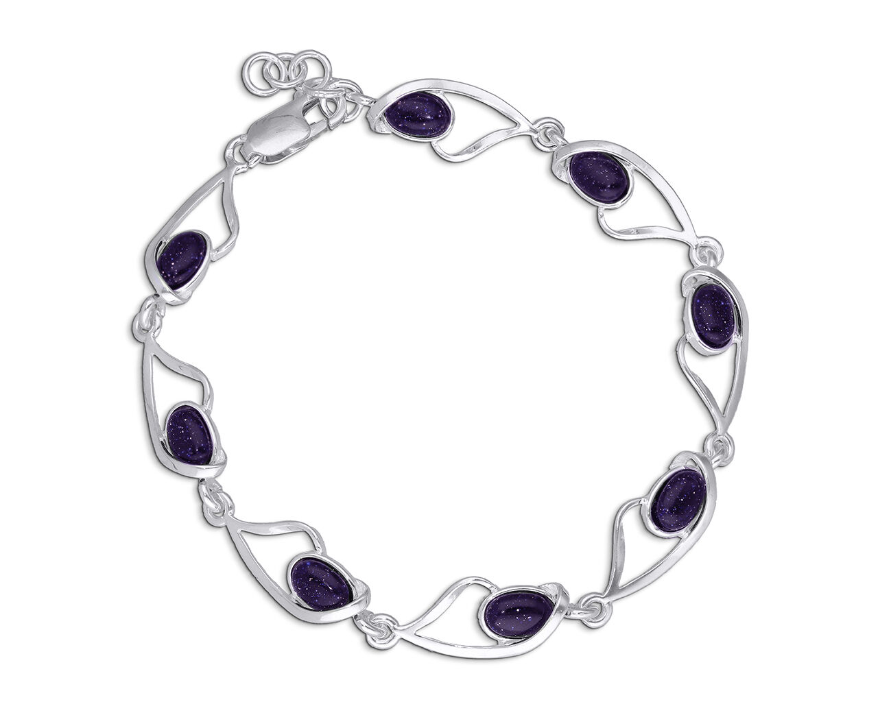 Bransoletka srebrna z Nocą Kairu