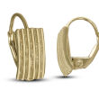 Kolczyki złote szerokie błyszczące pr.585 - 2