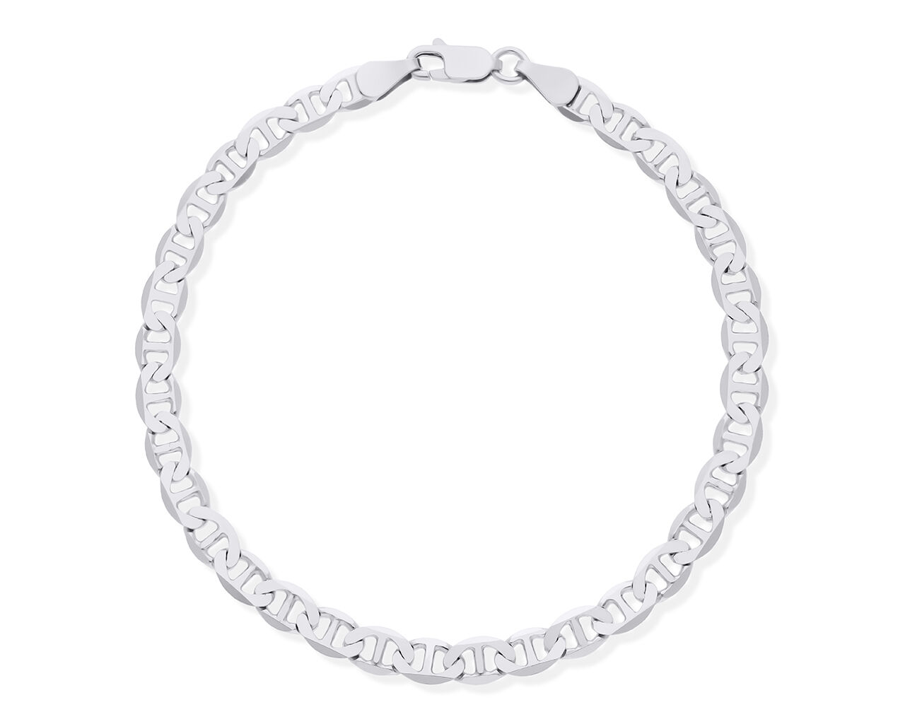Bransoletka srebrna szeroka splot Gucci pr.925