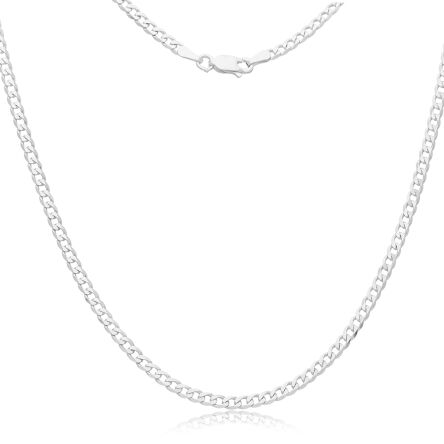 Łańcuszek srebrny splot pancerka pr.925