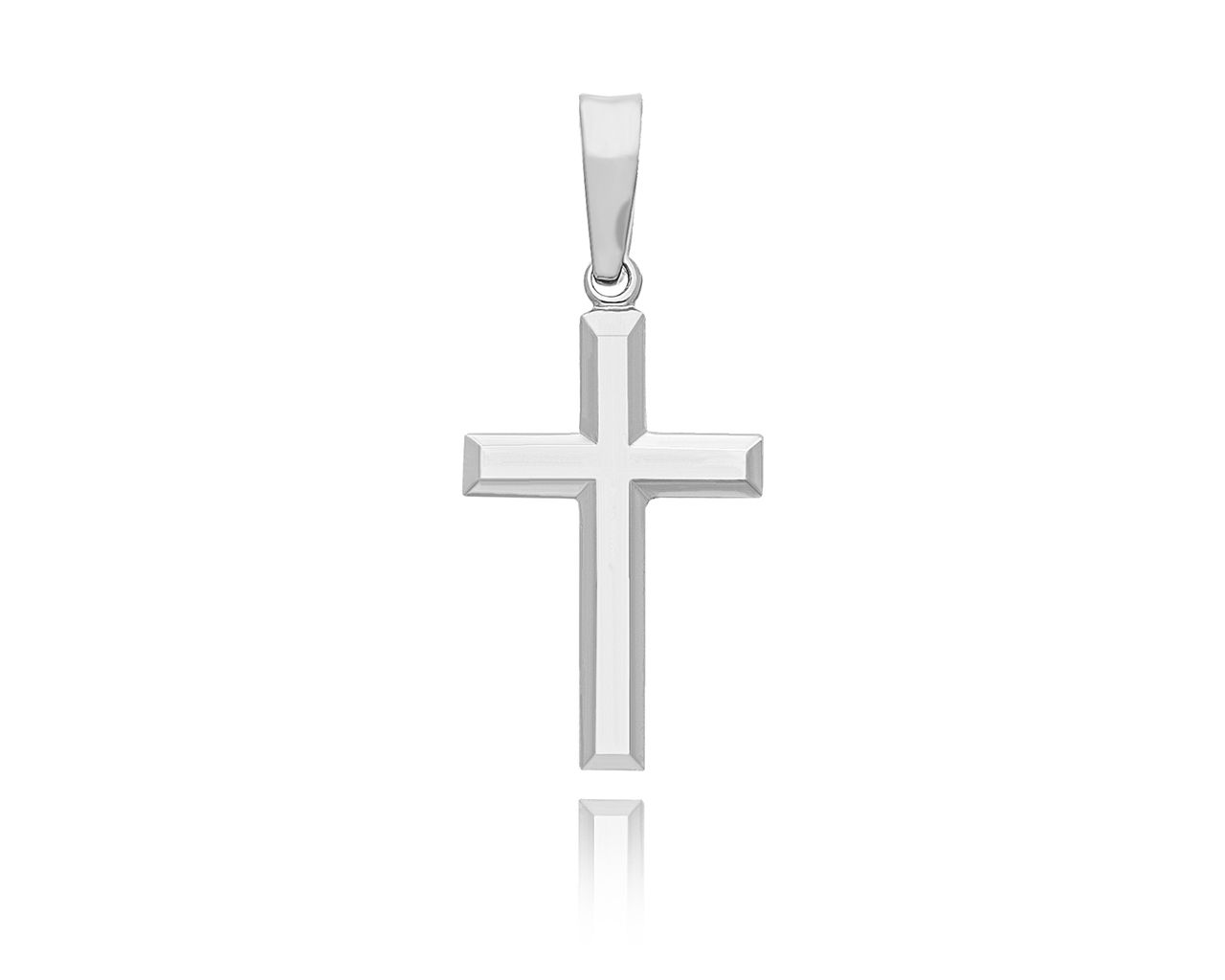 Krzyżyk srebrny 925 gładki zawieszka