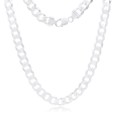 Łańcuszek srebrny męski gruby pancerka p.925