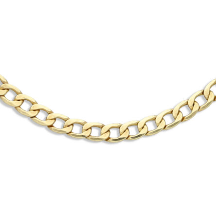 Złoty łańcuszek męski splot pancerka pr.585