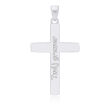 Srebrny krzyżyk gładki na łańcuszek pr.925 - 2