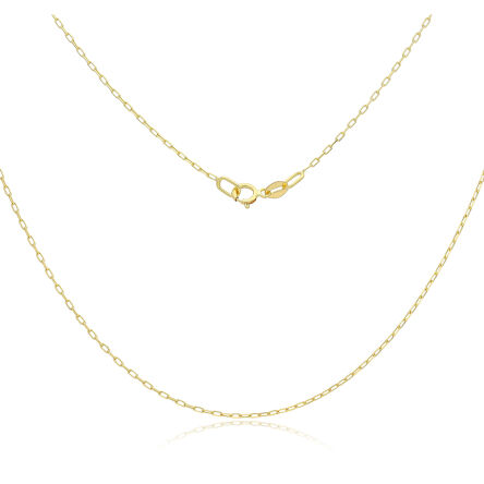 Złoty łańcuszek pr.585 o splocie ankier