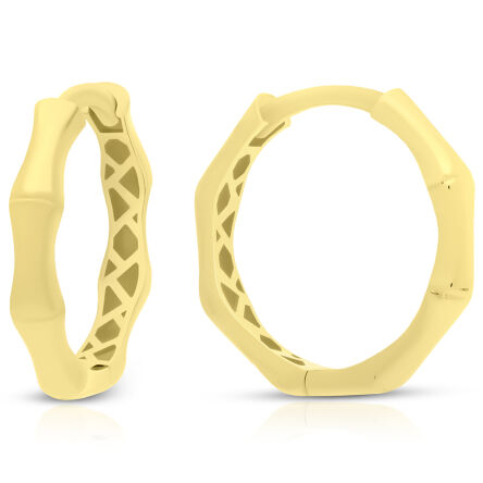 Złote kolczyki koła pr.585