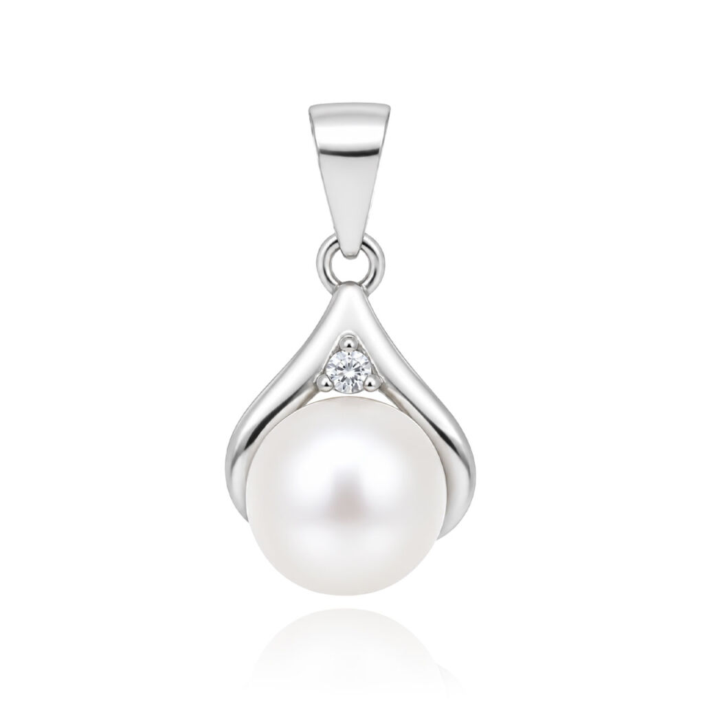 Zawieszka srebro 925 elegancka perła