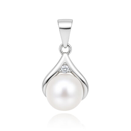 Zawieszka srebro 925 elegancka perła
