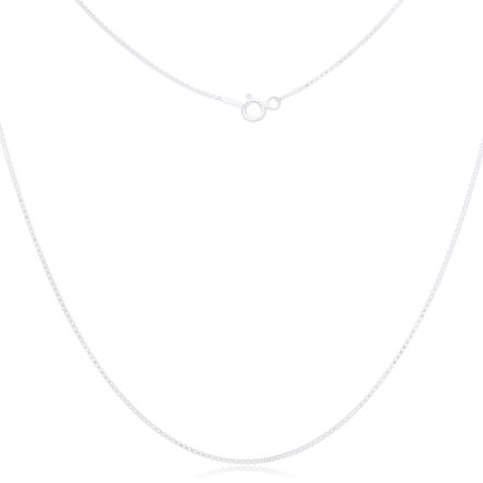 Łańcuszek srebrny splot kostka pr.925