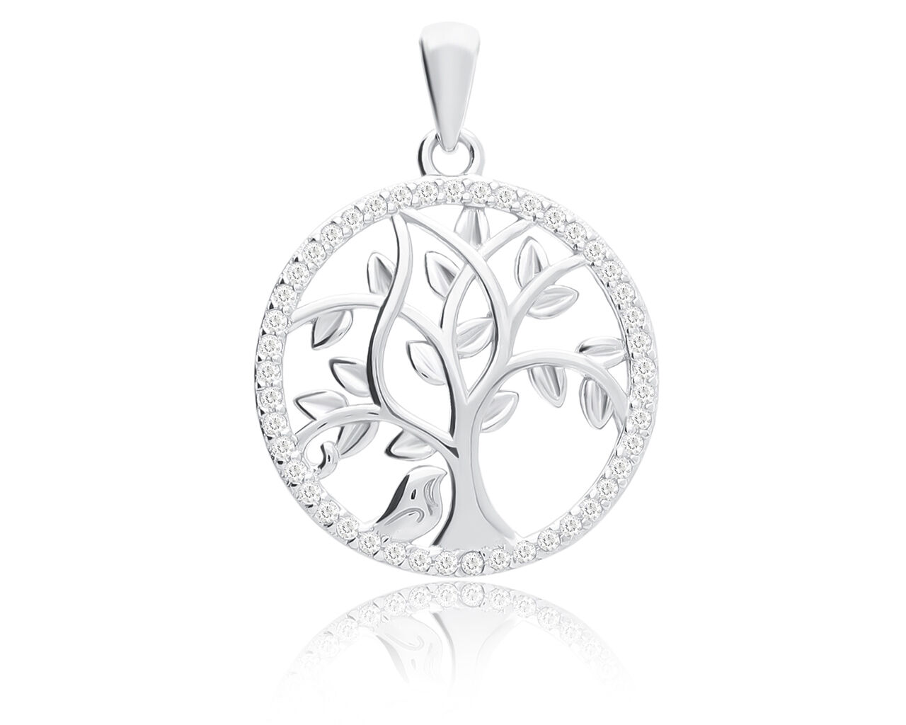Zawieszka srebrna drzewko szczęścia pr.925
