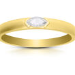 Złoty pierścionek z cyrkonią pr.585 - 2