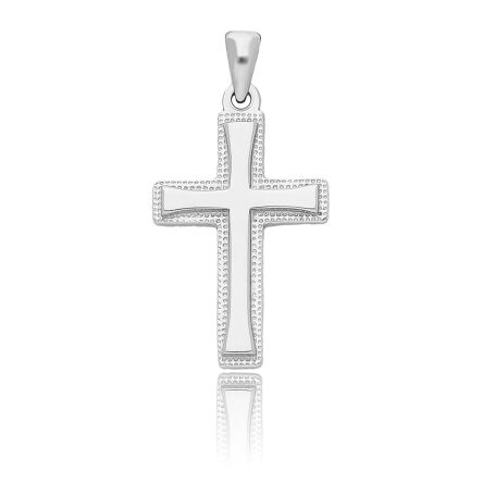 Srebrny krzyżyk oryginalny wzór pr.925