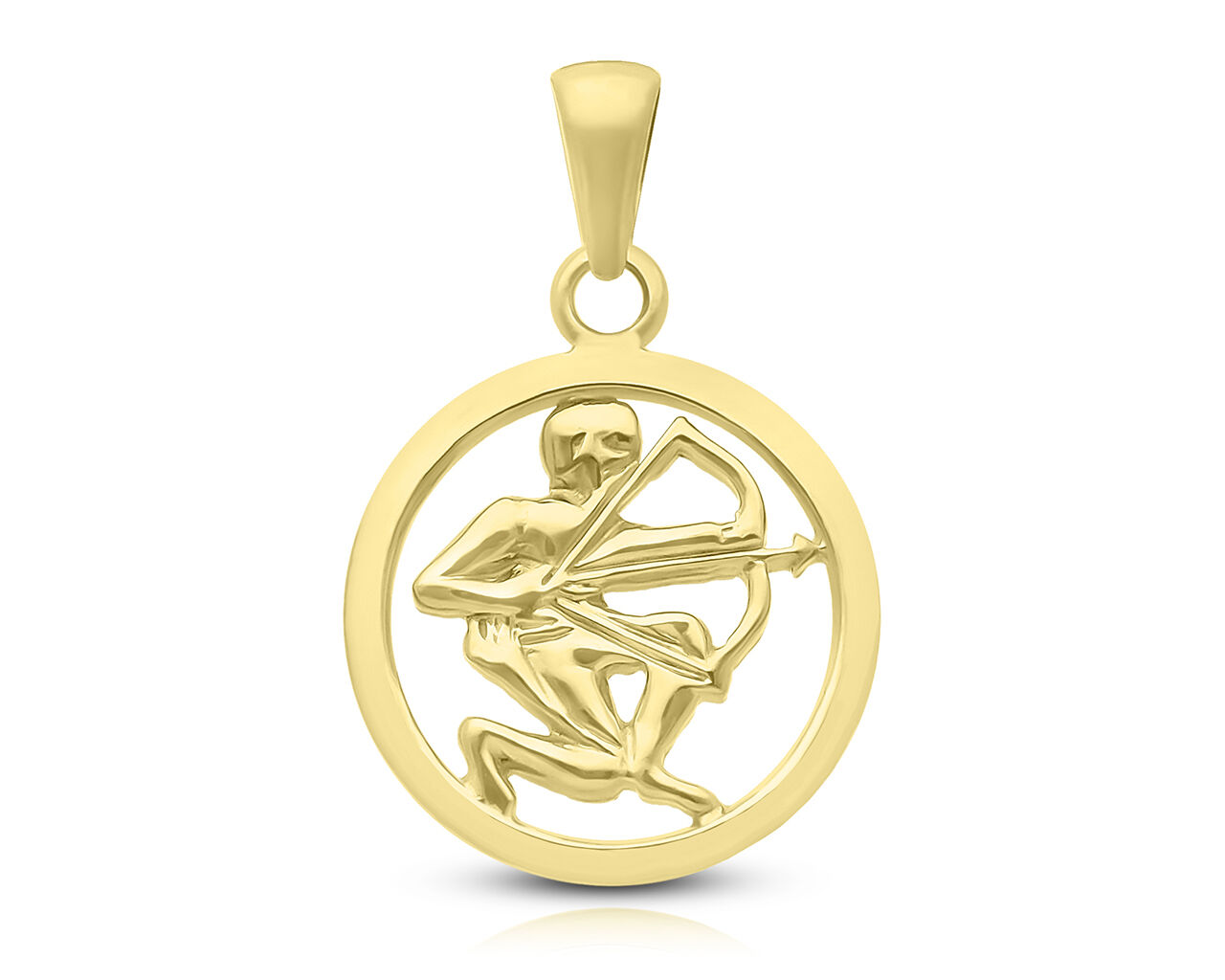 Złota zawieszka znak zodiaku Strzelec pr.585