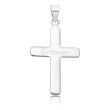 Krzyżyk srebrny męski gładki pr.925 - 2