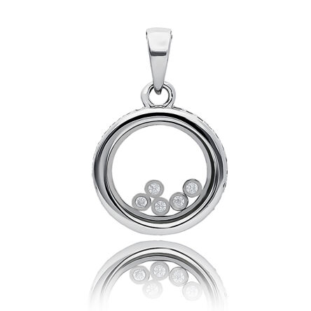 Zawieszka srebrna o wyjątkowym wzorze