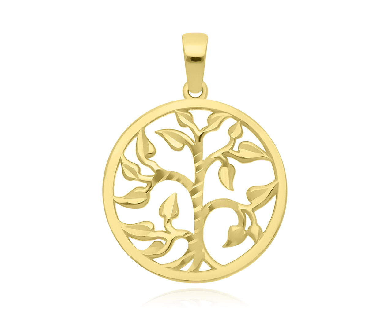 Złota zawieszka 585 z Drzewkiem