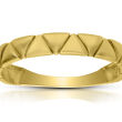 Złoty pierścionek 585 gładki szeroki - 2