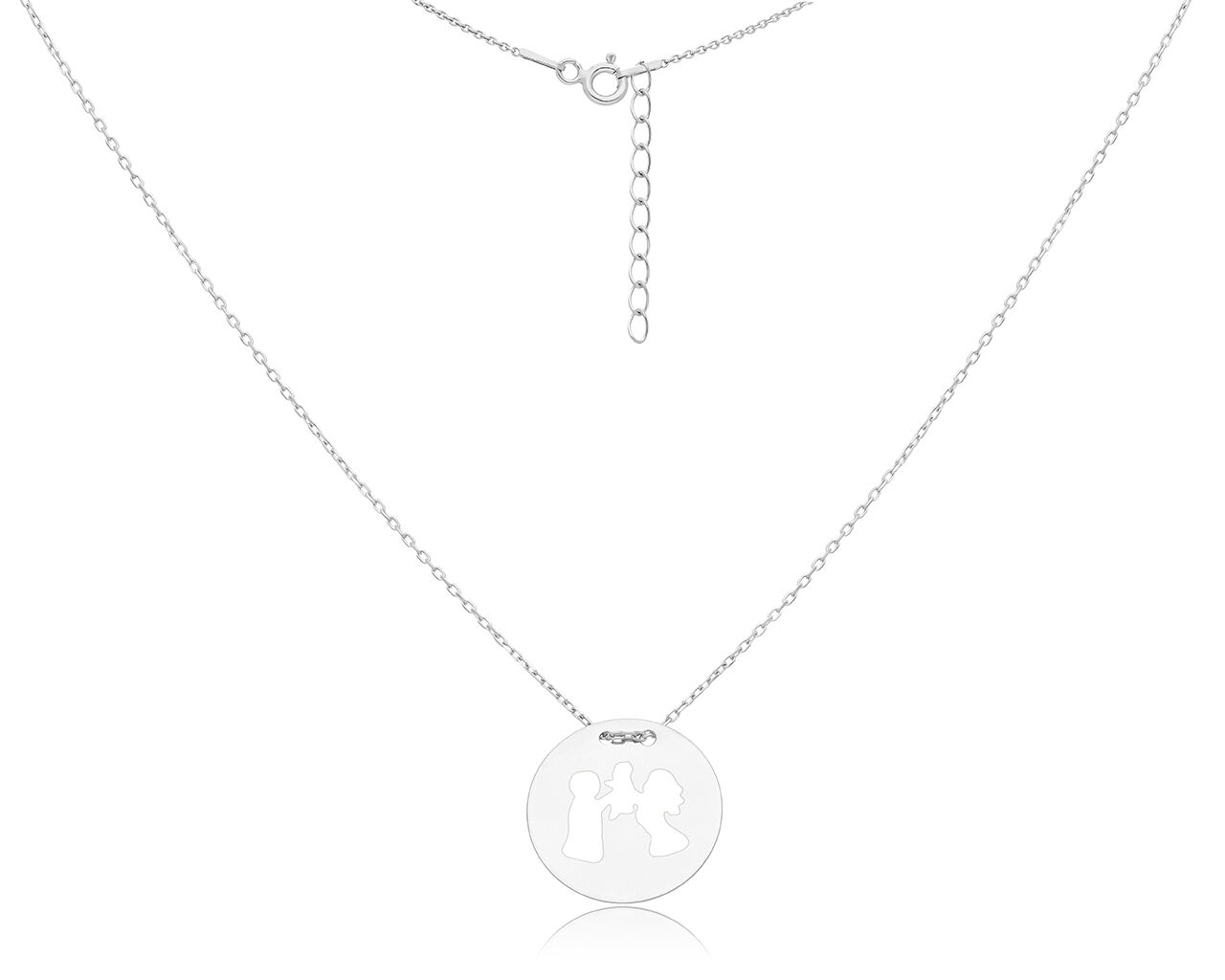 Naszyjnik z grawerem dla mamy dziecko