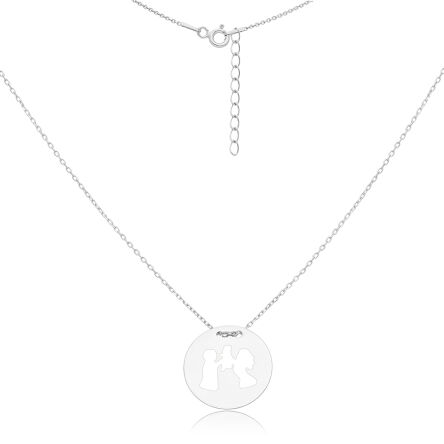 Naszyjnik z grawerem dla mamy dziecko