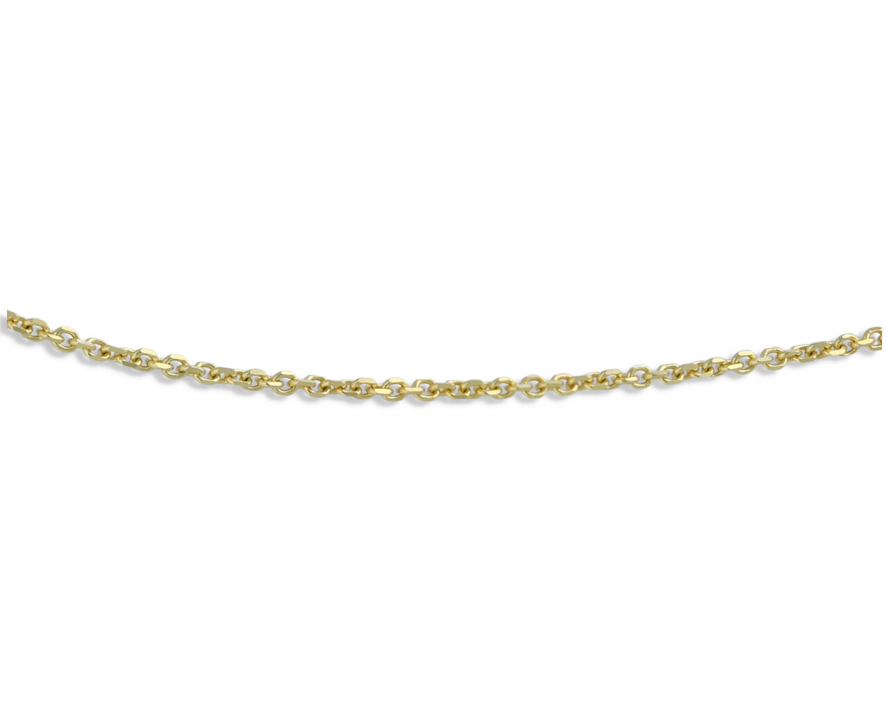 Łańcuszek złoty damski splot rollo pr.585