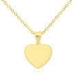 Zawieszka srebrna złocona serce gładkie pr.925 - 3