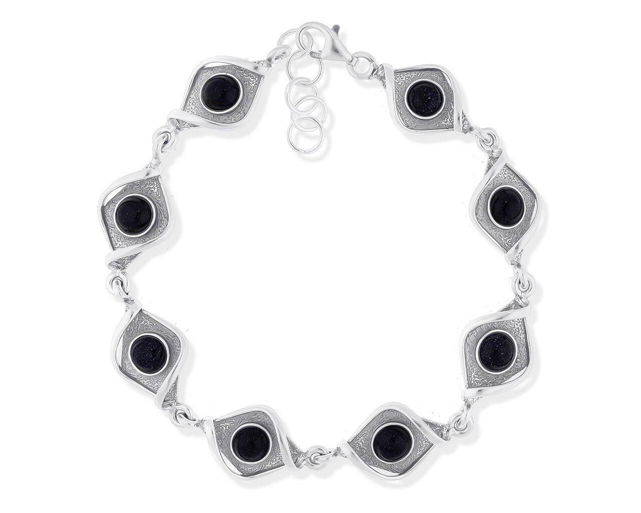 Bransoletka srebrna z Nocą Kairu