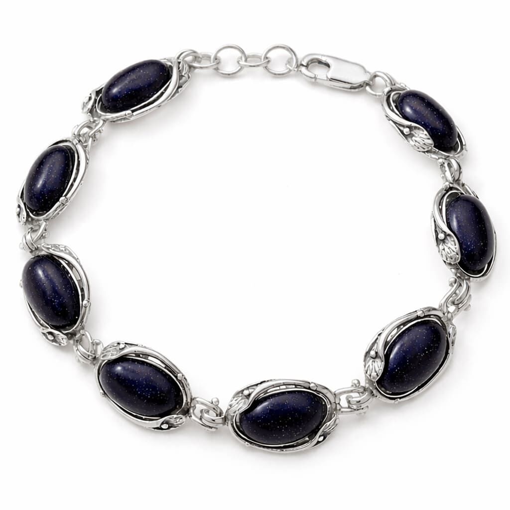 Bransoletka srebrna 925 z Nocą Kairu