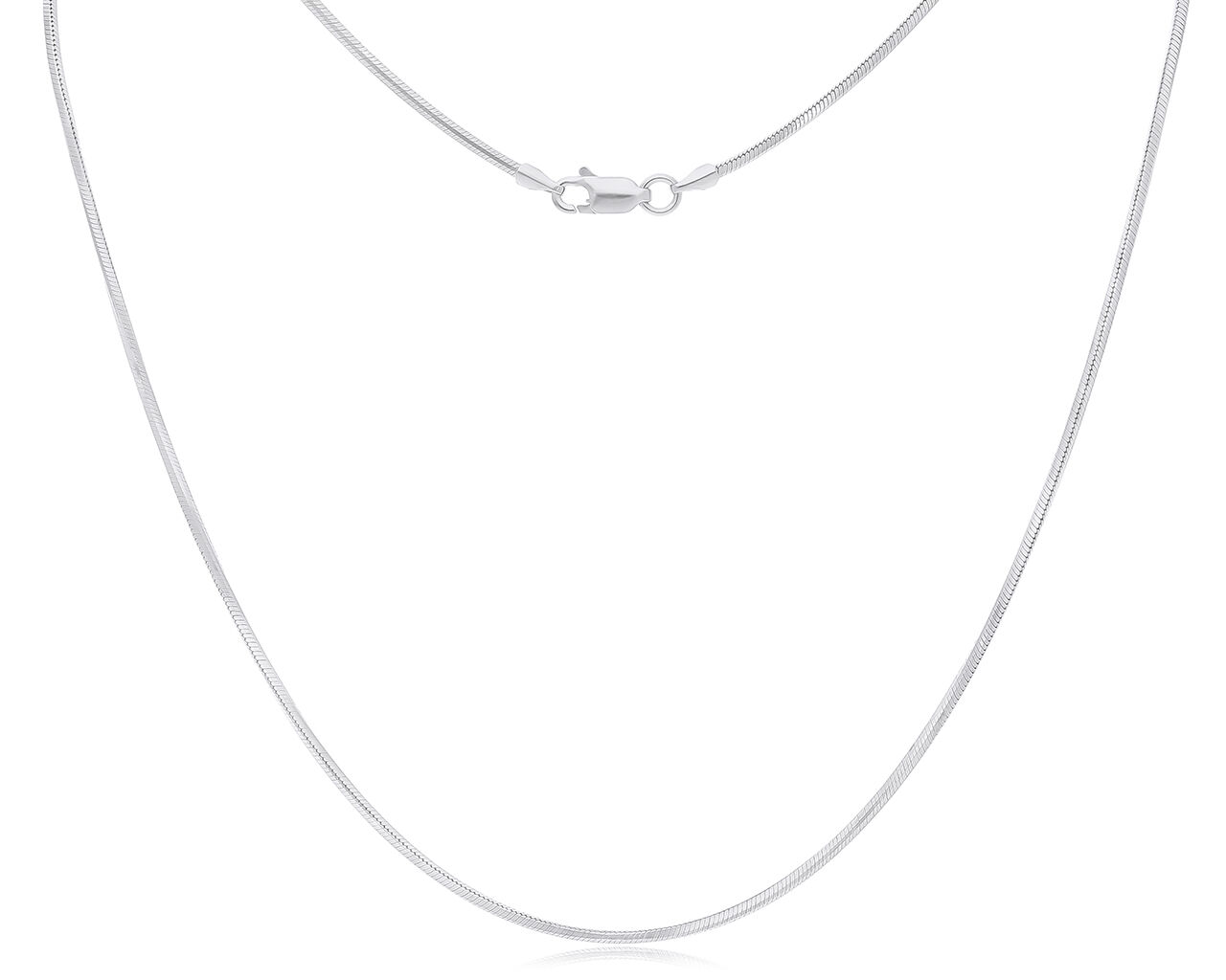 Łańcuszek srebrny splot linka pr.925