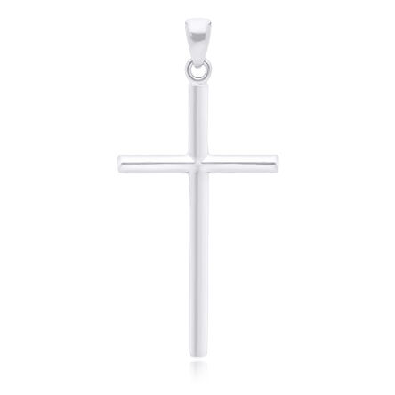 Srebrny krzyżyk gładki pr.925