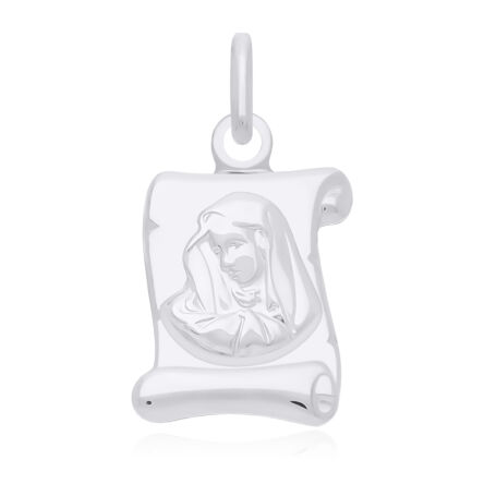 Srebrny Medalik Matka Boska Bolesna pr.925