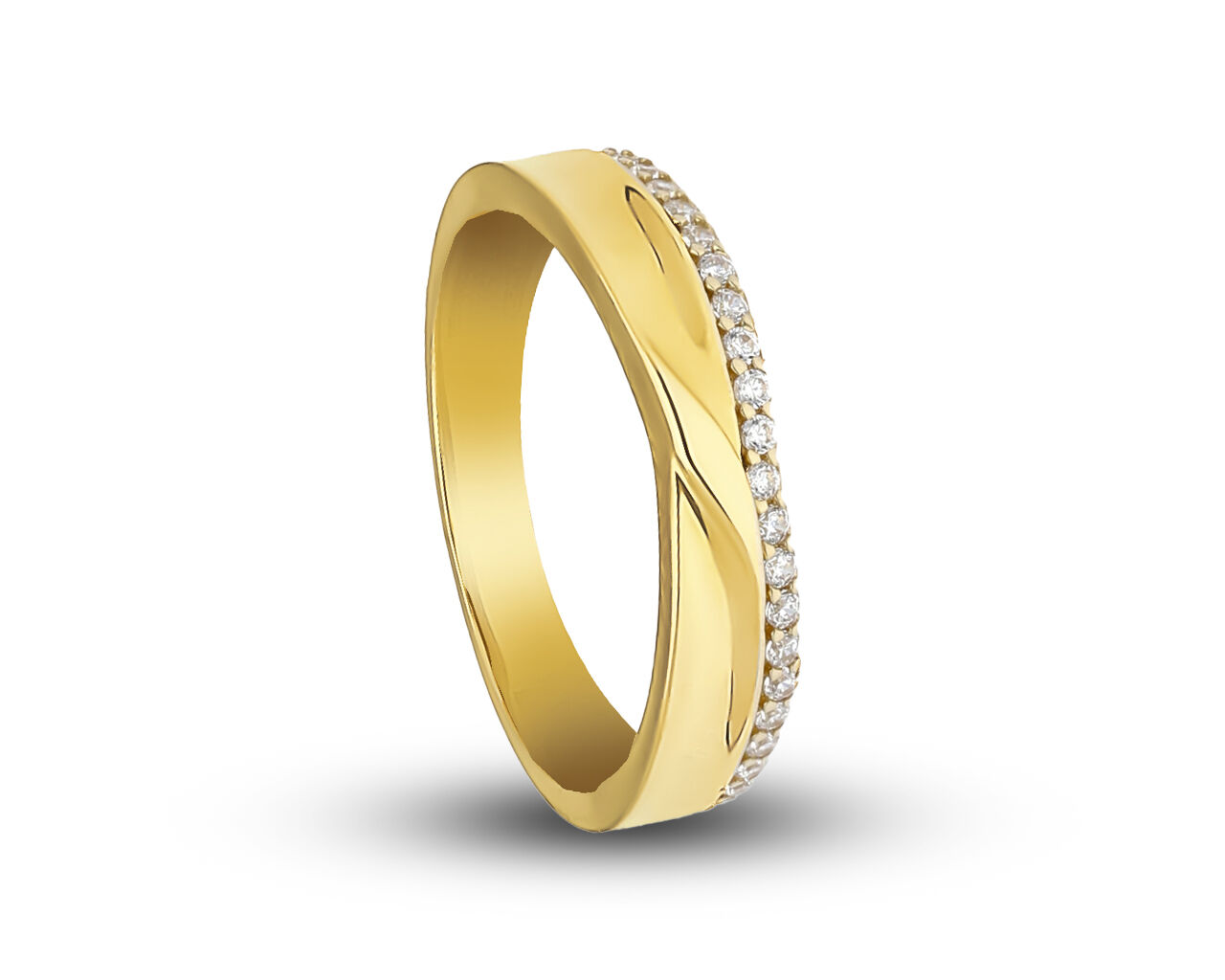 Pierścionek złoty pr.585 oryginalny wzór