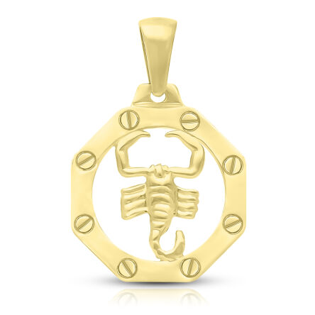 Zawieszka złota 585 znak zodiaku Skorpion