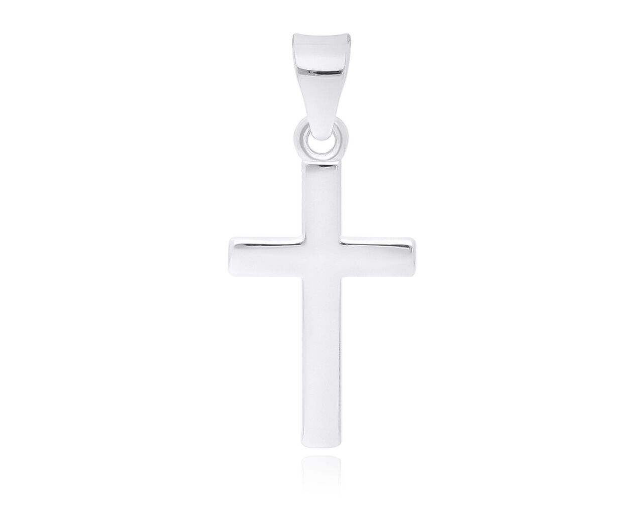 Srebrny krzyżyk gładki pr.925