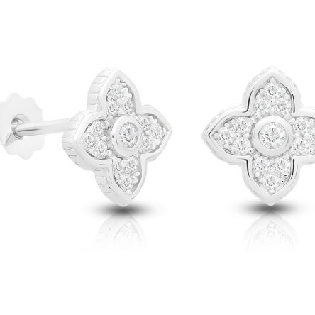 Kolczyki srebrne sztyfty z cyrkoniami pr.925