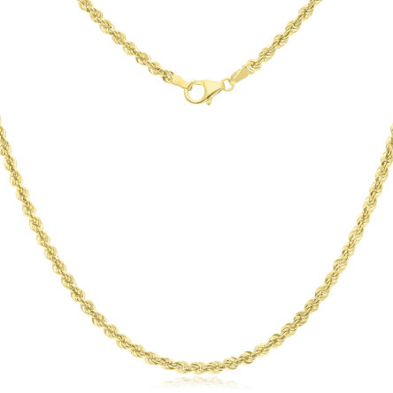 Złoty łańcuszek 585 splot singapur szeroki