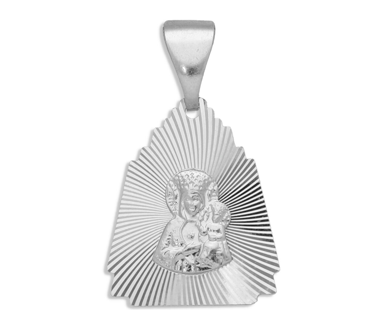 Medalik diamentowany Matka Boska Częstochowska