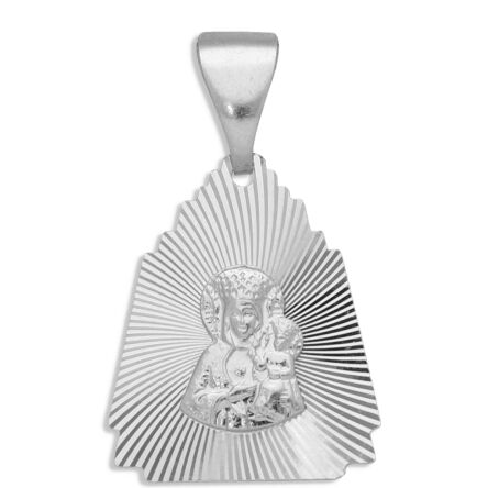 Medalik diamentowany Matka Boska Częstochowska