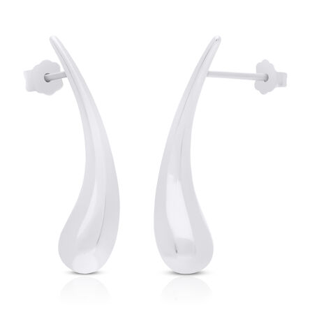 Kolczyki srebrne sztyfty gładkie pr.925