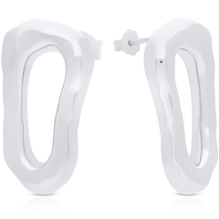 Kolczyki srebrne sztyfty oryginalny wzór pr.925