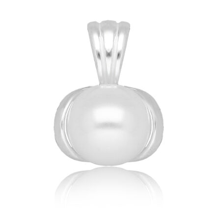 Srebrna zawieszka z perłą