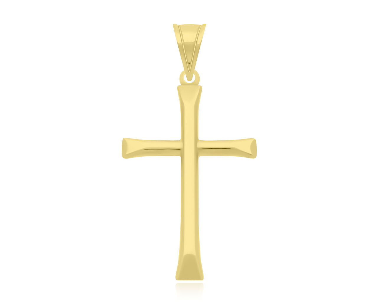 Krzyżyk złoty pr.585 gładki