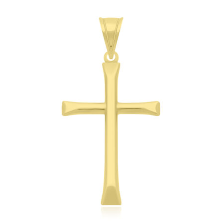 Krzyżyk złoty pr.585 gładki