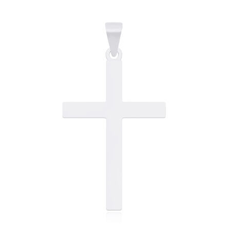 Srebrny krzyżyk gładki pr.925