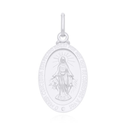 Medalik Srebrny Cudowny pr.925